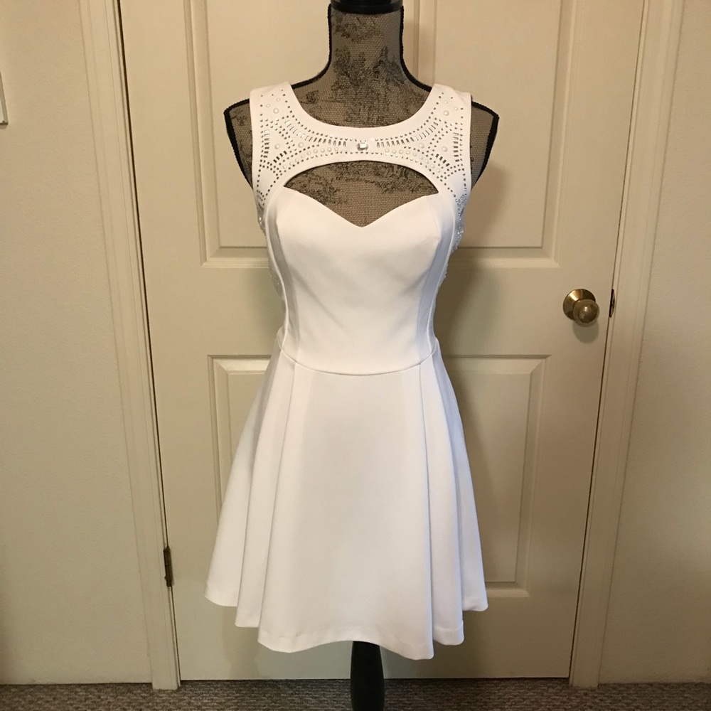 Guess Sweetheart Jeweled Dress 